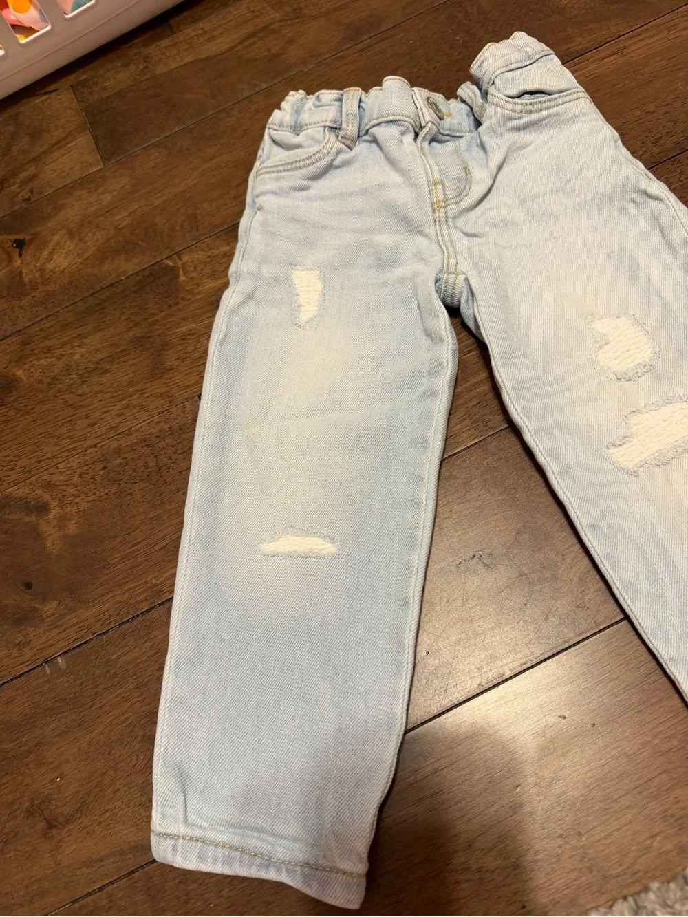 OshKosh B'gosh Light Blue Distressed Kids Jeans